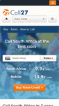 Mobile Screenshot of call27.com